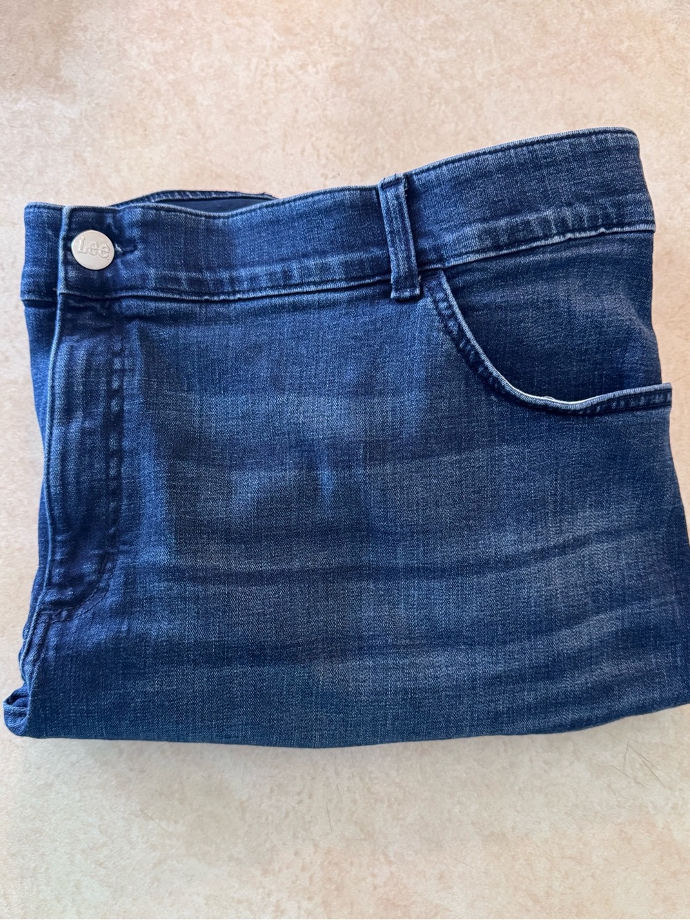 Plus Size Women's Jeans 26W
Lee Blue Stretch Boot Cut Jeans
